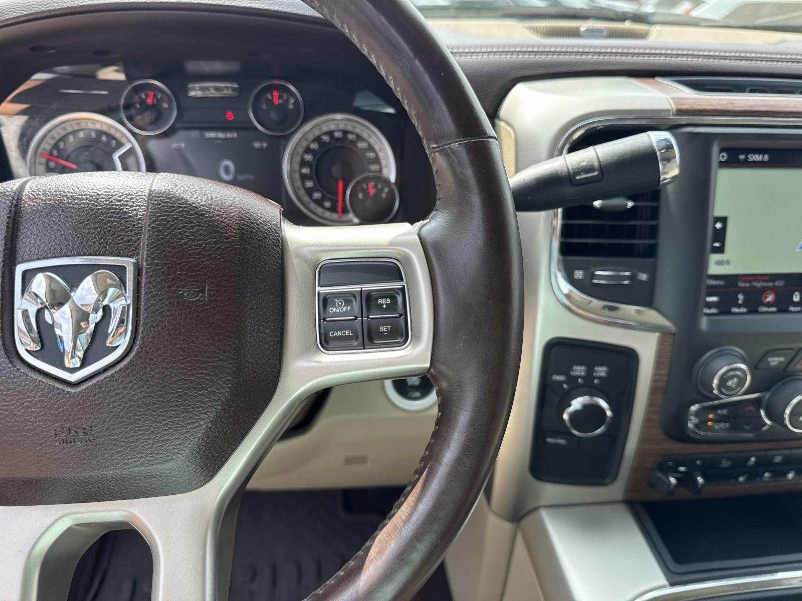 Used 2018 Bright White Clearcoat Ram Laramie image 23