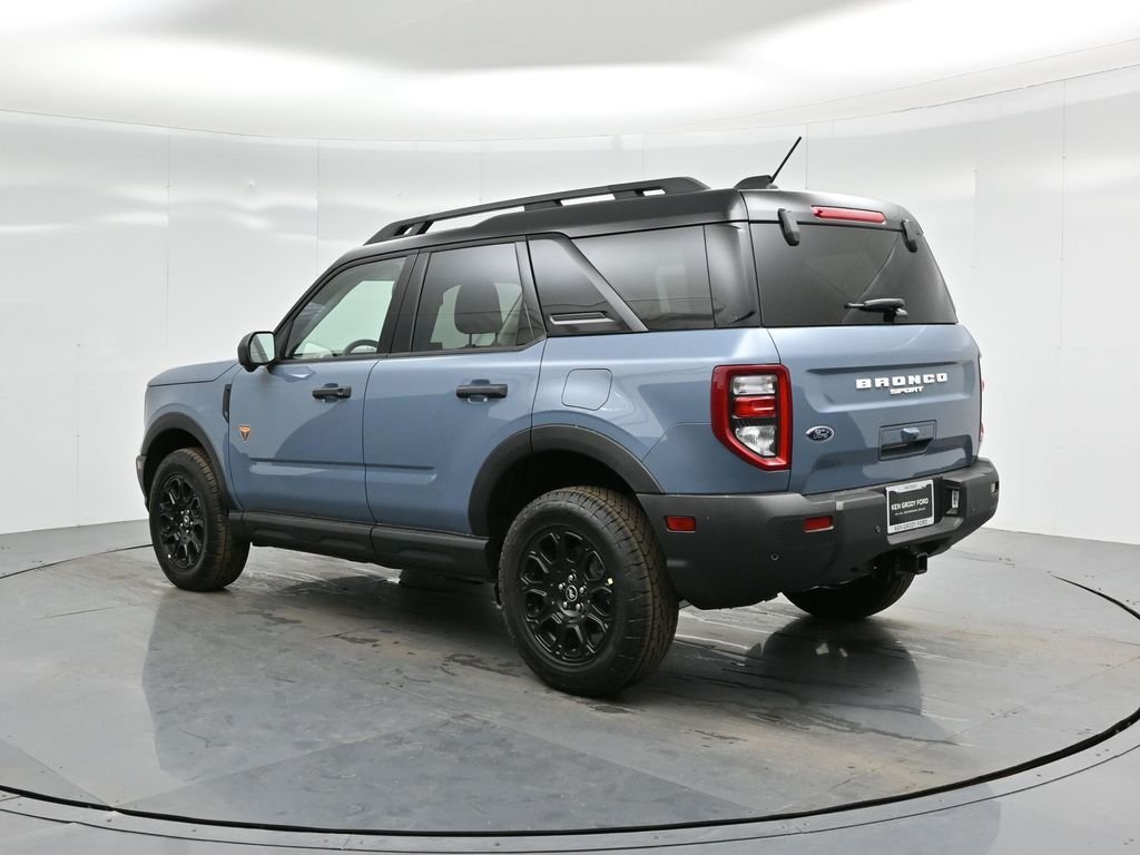 New 2025 Azure Gray Metallic Tri-Coat Ford Badlands image 6