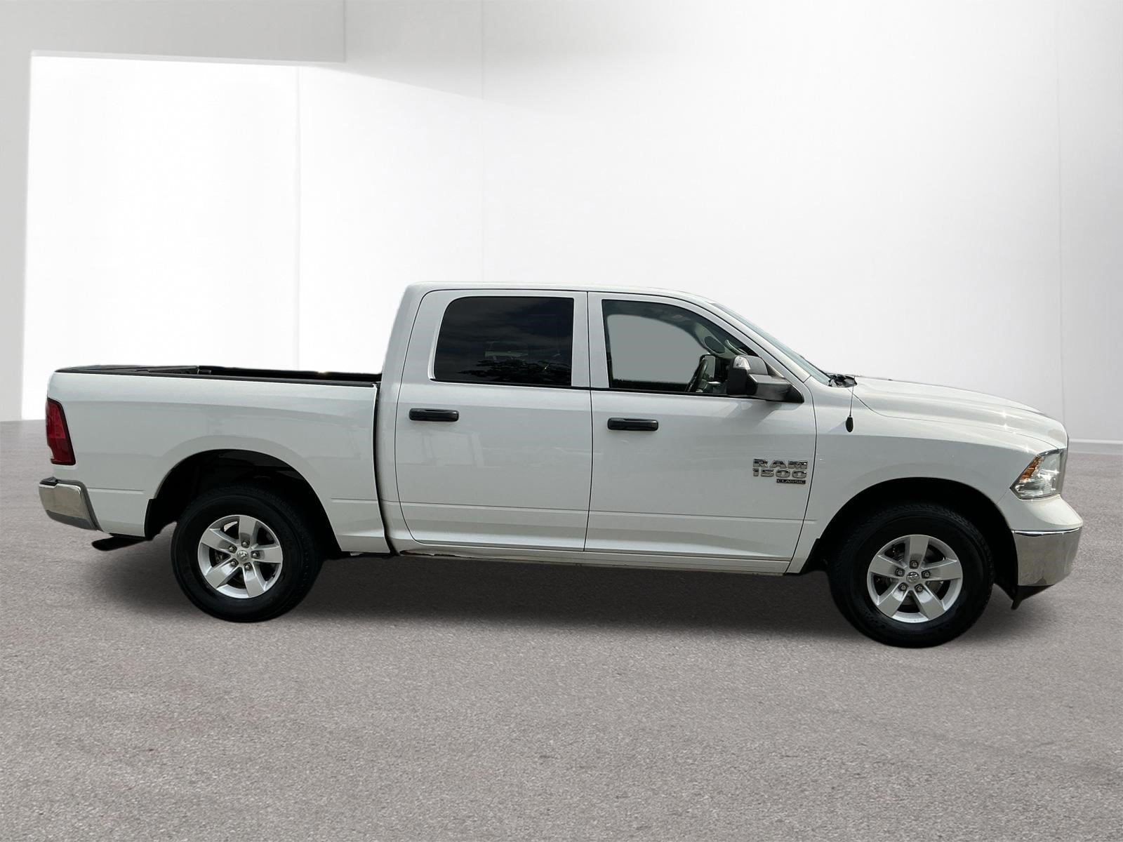 Used 2023 Bright White Clearcoat Ram SLT image 2