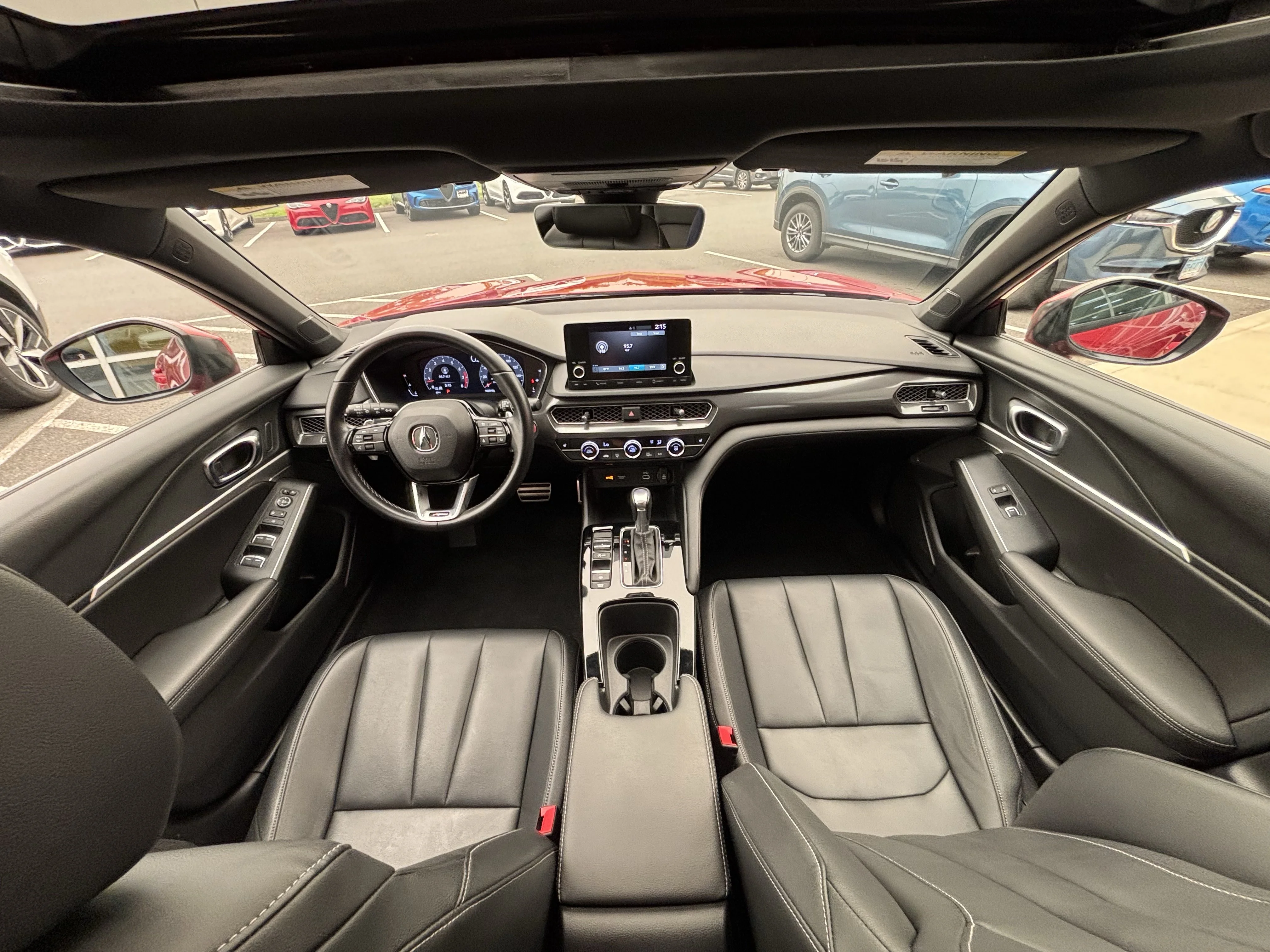 Used 2025 Performance Red Pearl Acura A-Spec Package image 2