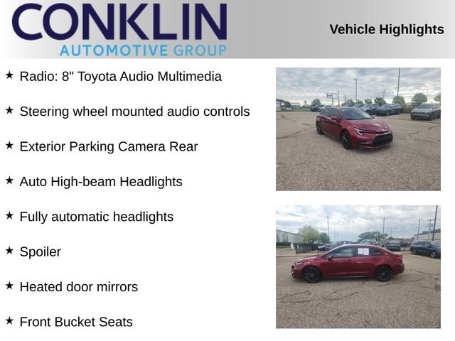 Used 2024 Pearl Toyota SE image 2