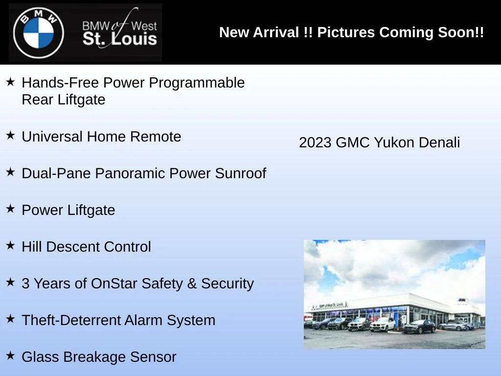 Used 2023 Blue GMC Denali image 4