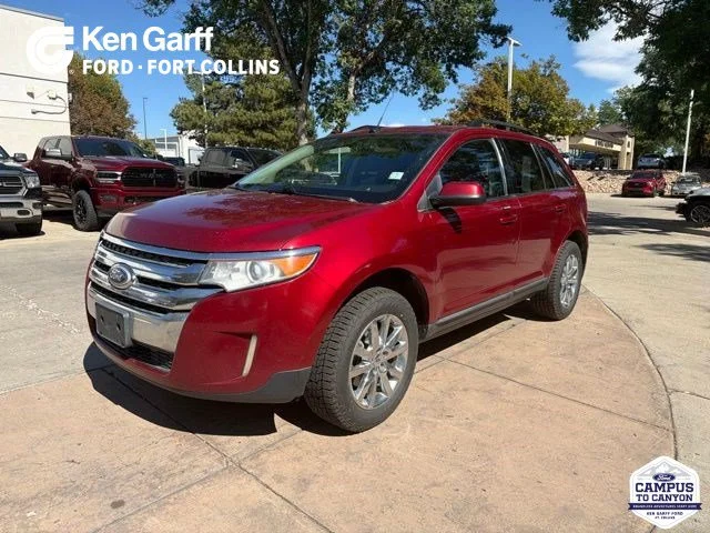 Used 2014 Ruby Red Metallic Ford Limited image 1