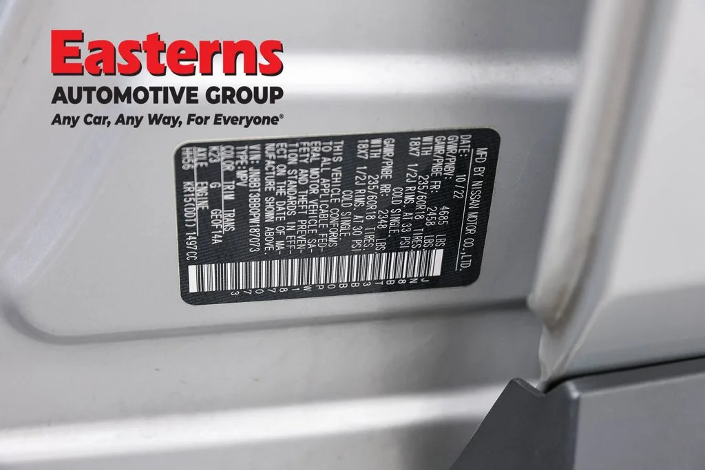 Used 2023 Silver Nissan SV image 95