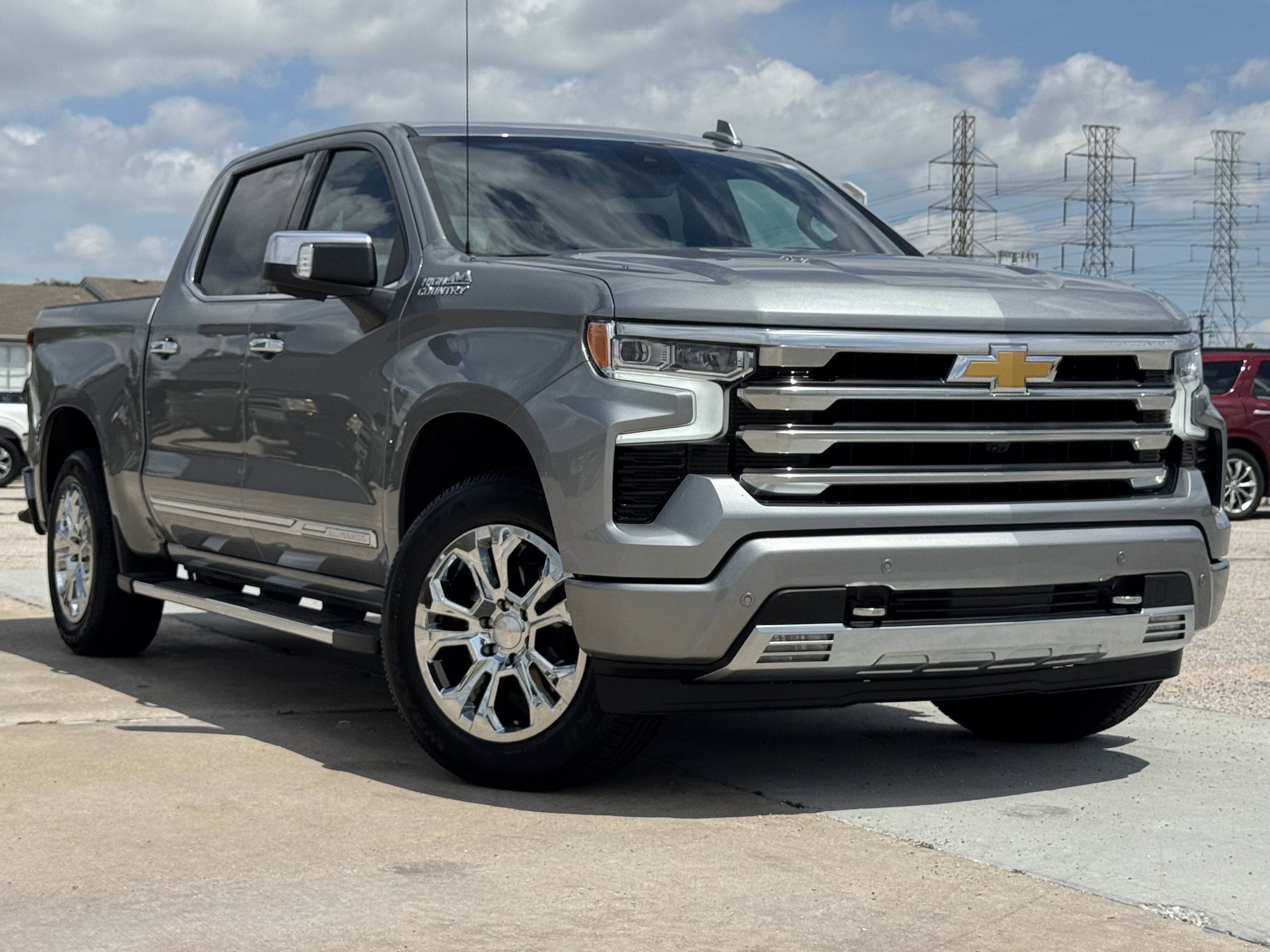 Used 2024 Sterling Gray Metallic Chevrolet High Country image 2