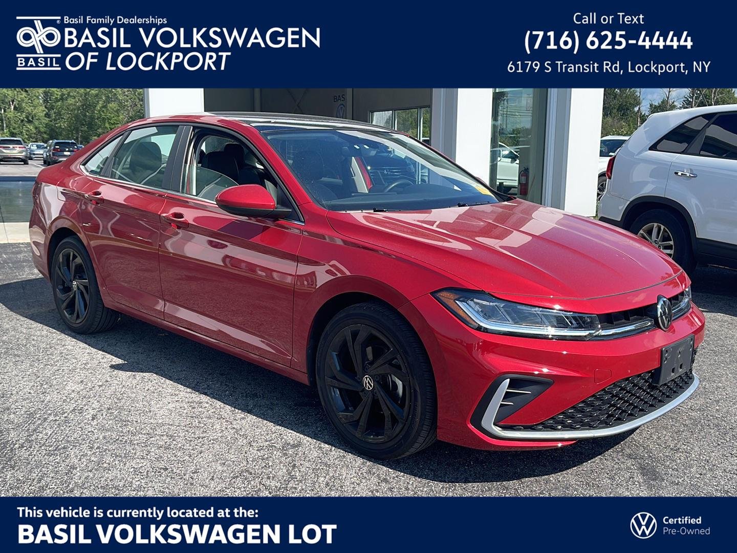 Certified Used 2026 Kings Red Metallic Volkswagen SE image 1