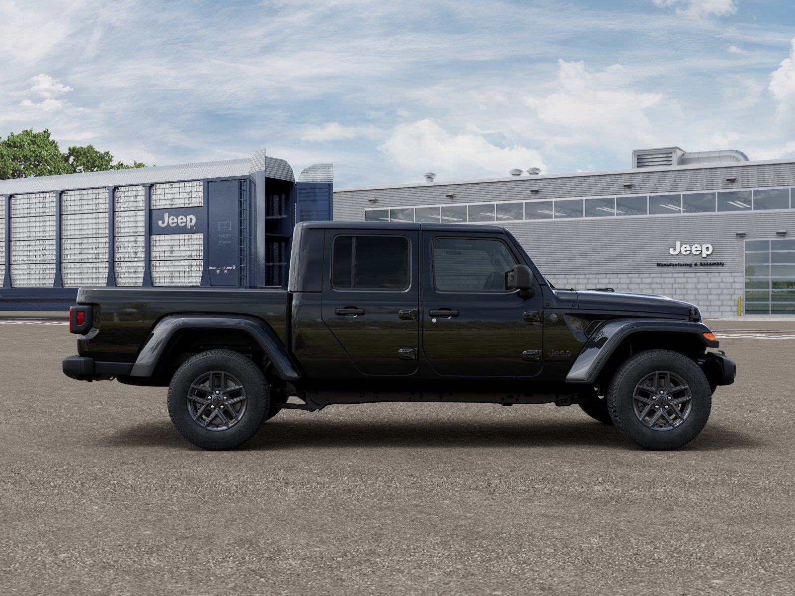New 2026 Black Clear-Coat Exterior Paint Jeep Sport S image 33