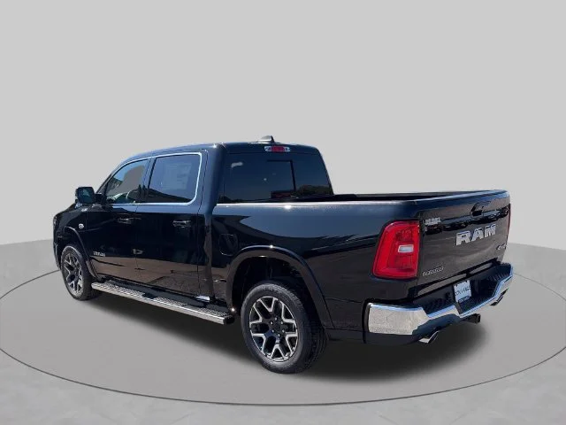 New 2027 Diamond Black Crystal Pearl-Coat Exterior Paint RAM Laramie image 3