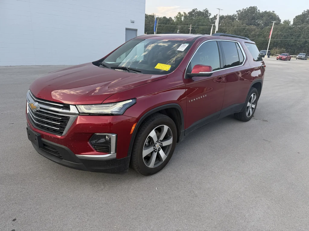 Used 2023 RADIANT RED TINTCOAT Chevrolet LT Leather image 1