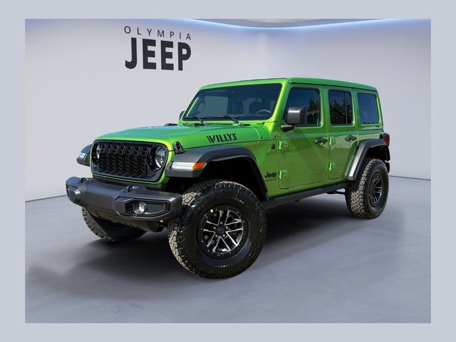 New 2026 Jeep Wrangler Willys 4-door in Olympia #TW163262
