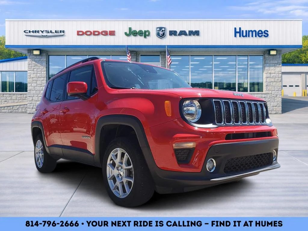 Used 2021 Colorado Red Clearcoat Jeep Latitude image 1