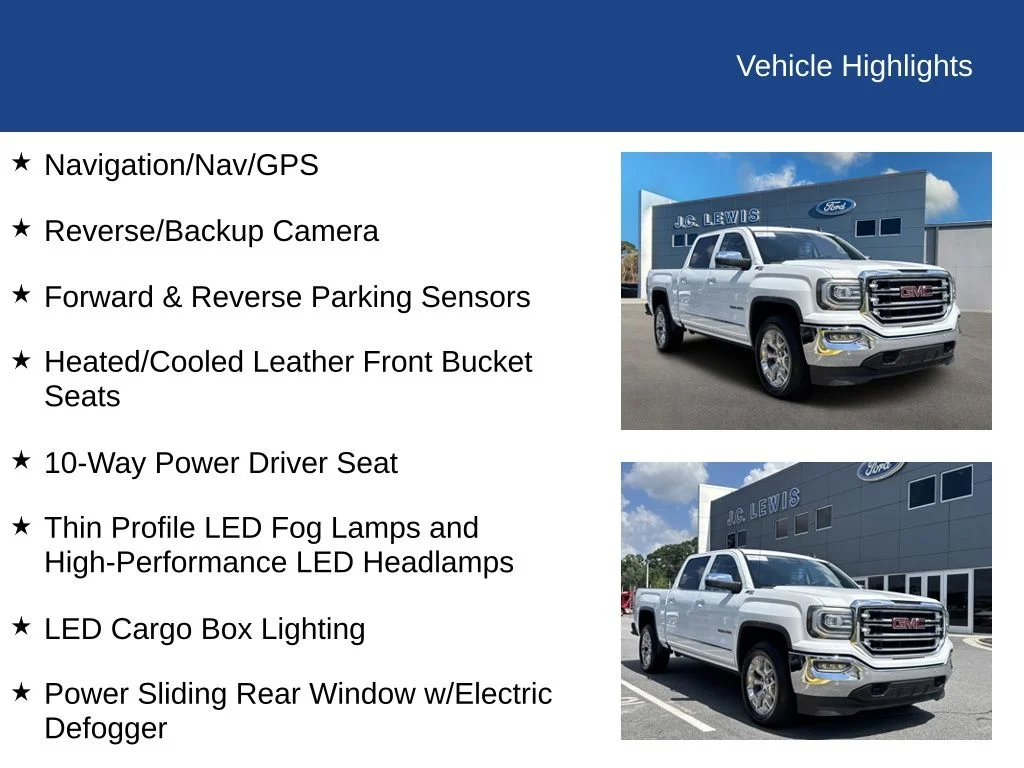 Certified Used 2018 Summit White GMC SLT image 22