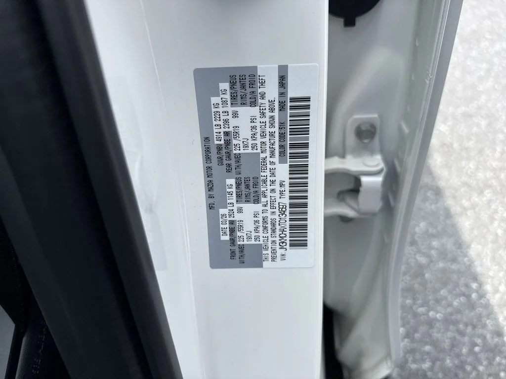 New 2026 Rhodium White Metallic Mazda 2.5 S Preferred AWD image 58