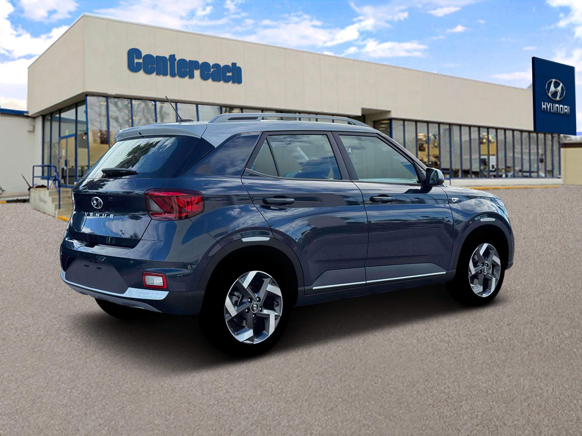 New 2026 Denim w/White Roof Hyundai SEL w/Two-Tone Roof image 8