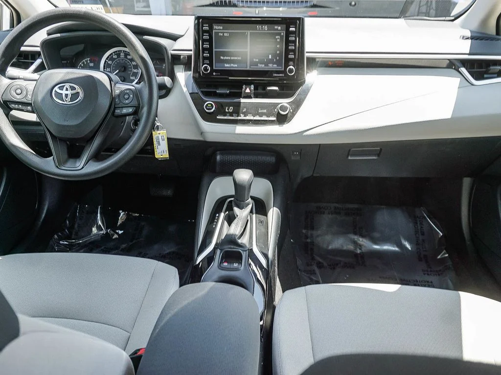 Used 2021 White Toyota LE image 14
