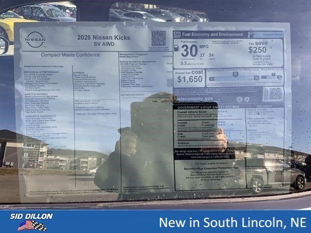 New 2026 Aspen White Tricoat Nissan SV image 13