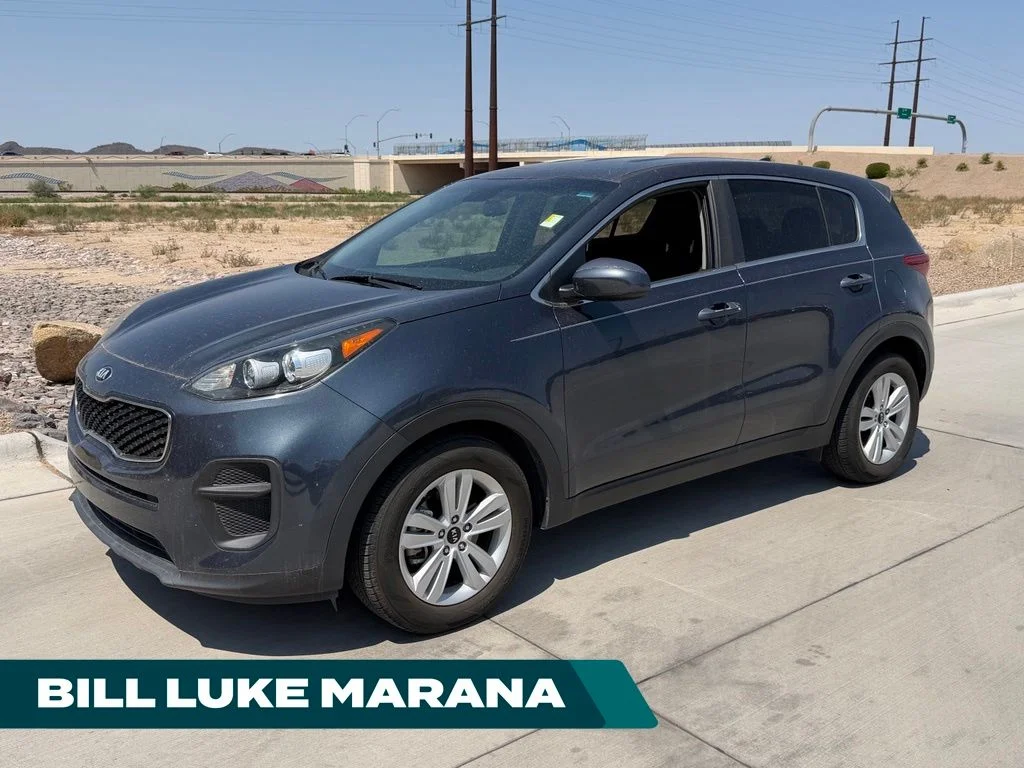 Used 2019 Blue Kia LX image 1