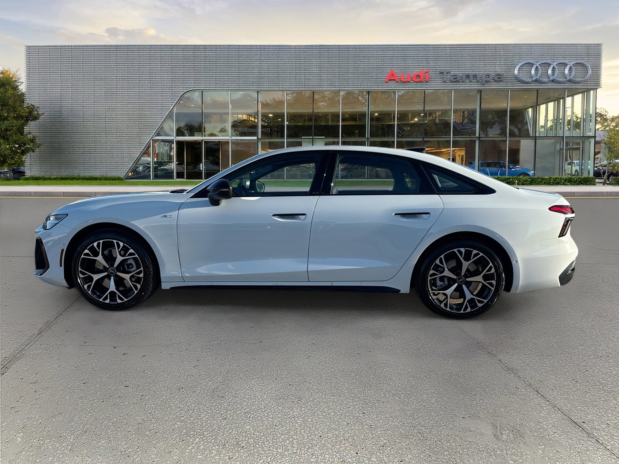 New 2026 Glacier White Metallic Audi Premium Plus image 6