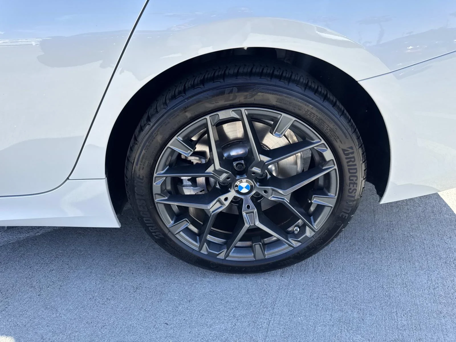 Used 2025 Mineral White Metallic BMW 330i Sedan image 6