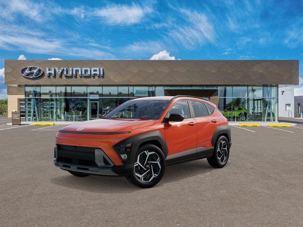 New 2026 Soultronic Orange Pearl Hyundai SEL Premium image 1