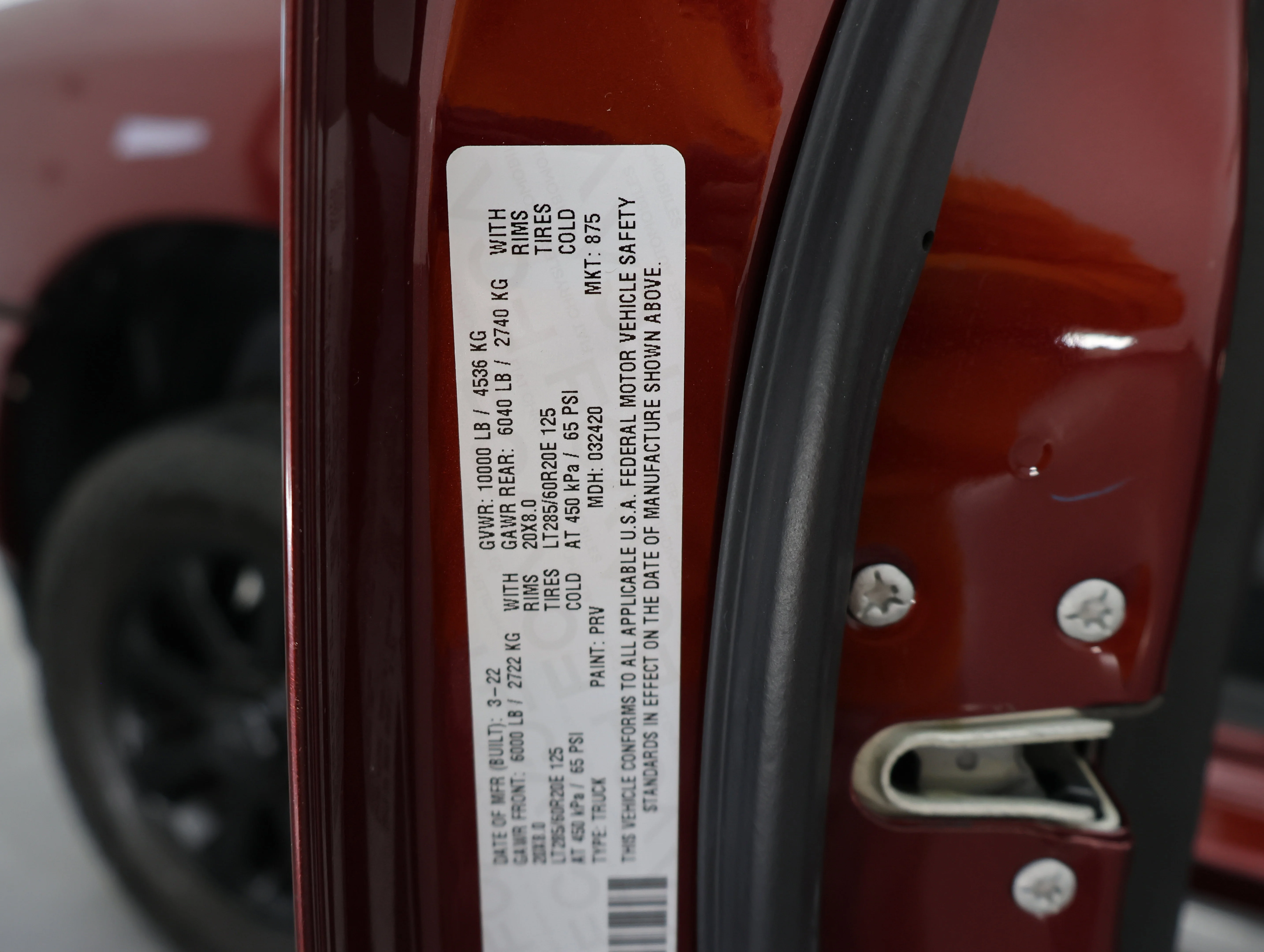 Used 2022 Delmonico Red Pearlcoat Ram Big Horn image 58