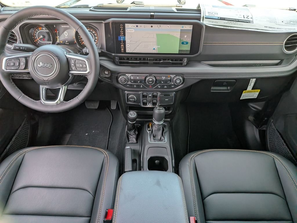New 2026 Black Clear-Coat Exterior Paint Jeep Sahara image 28