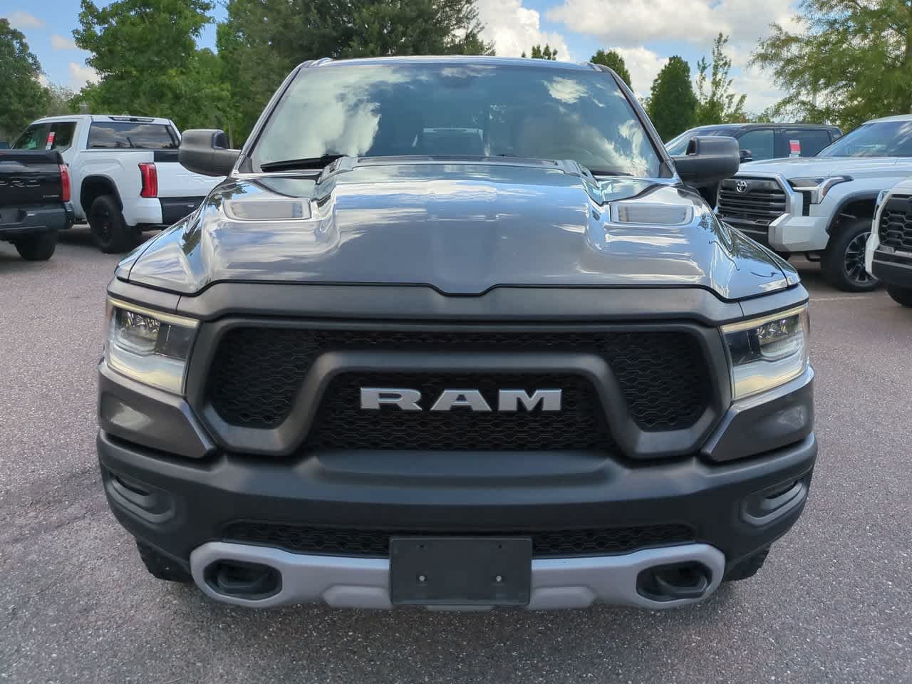 Used 2019 Granite Crystal Metallic Clearcoat Ram Rebel image 9