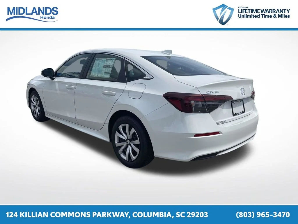 New 2026 Platinum White Pearl Honda 2WD LX image 4