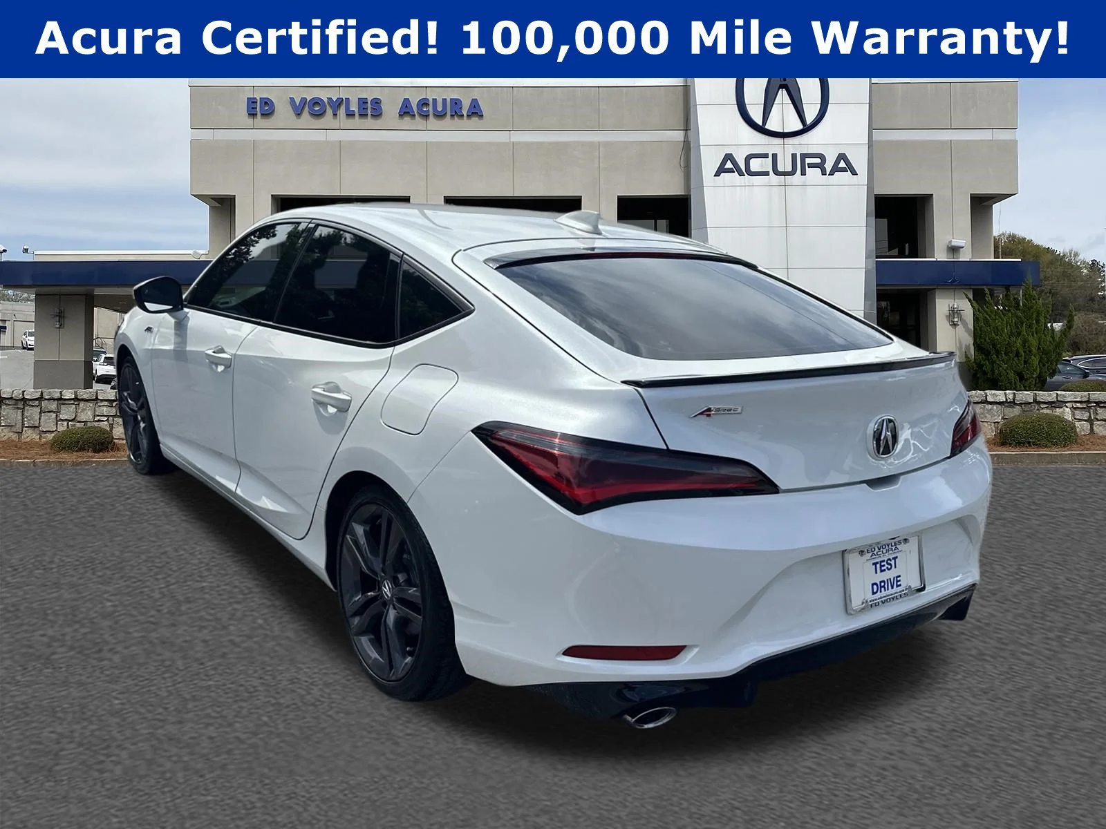 Certified Used 2024 Platinum White Pearl Acura A-SPEC image 7