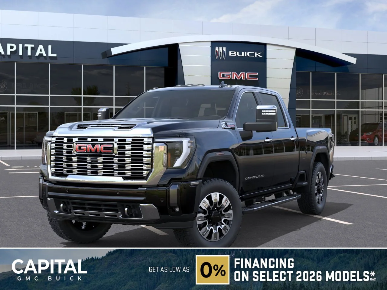 New 2026 ONYX BLACK GMC Denali image 1