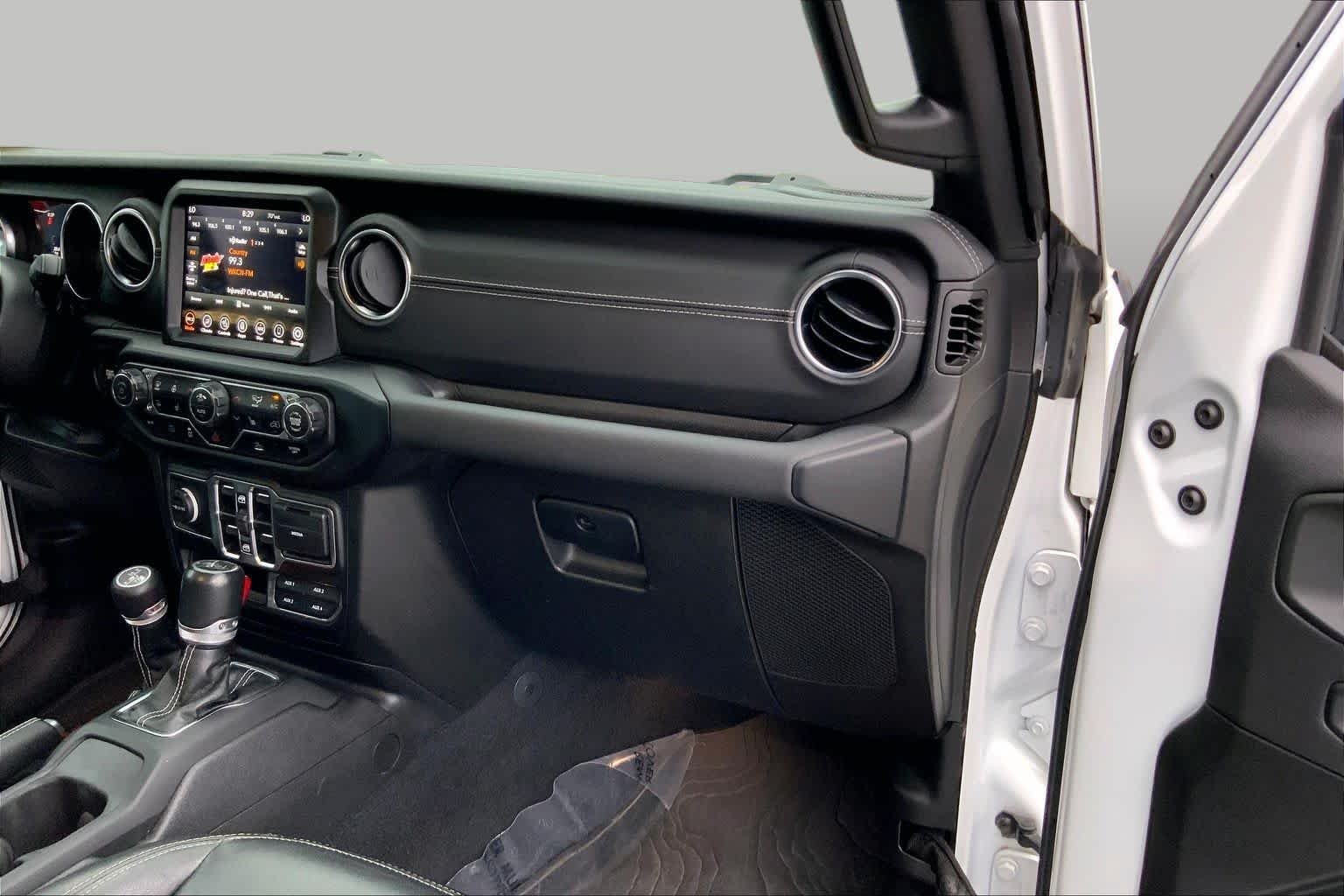 Used 2023 Bright White Clearcoat Jeep Sahara image 15