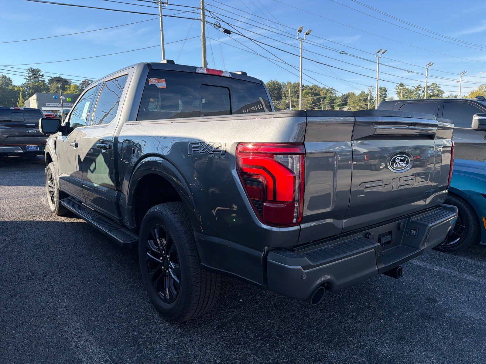 New 2026 Carbonized Gray Metallic Ford Lariat® image 5