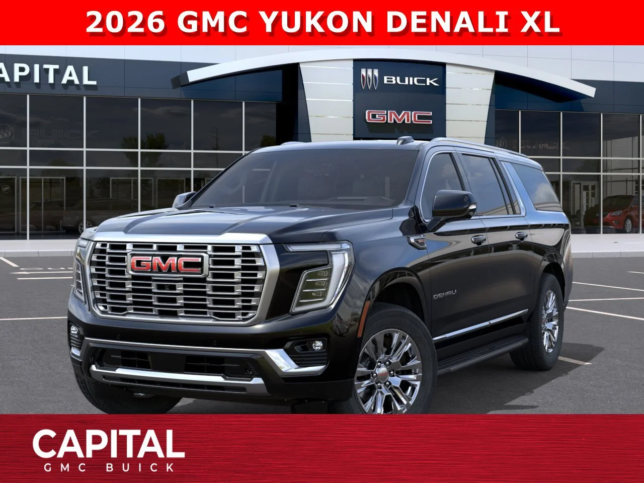 New 2026 ONYX BLACK GMC Denali image 1
