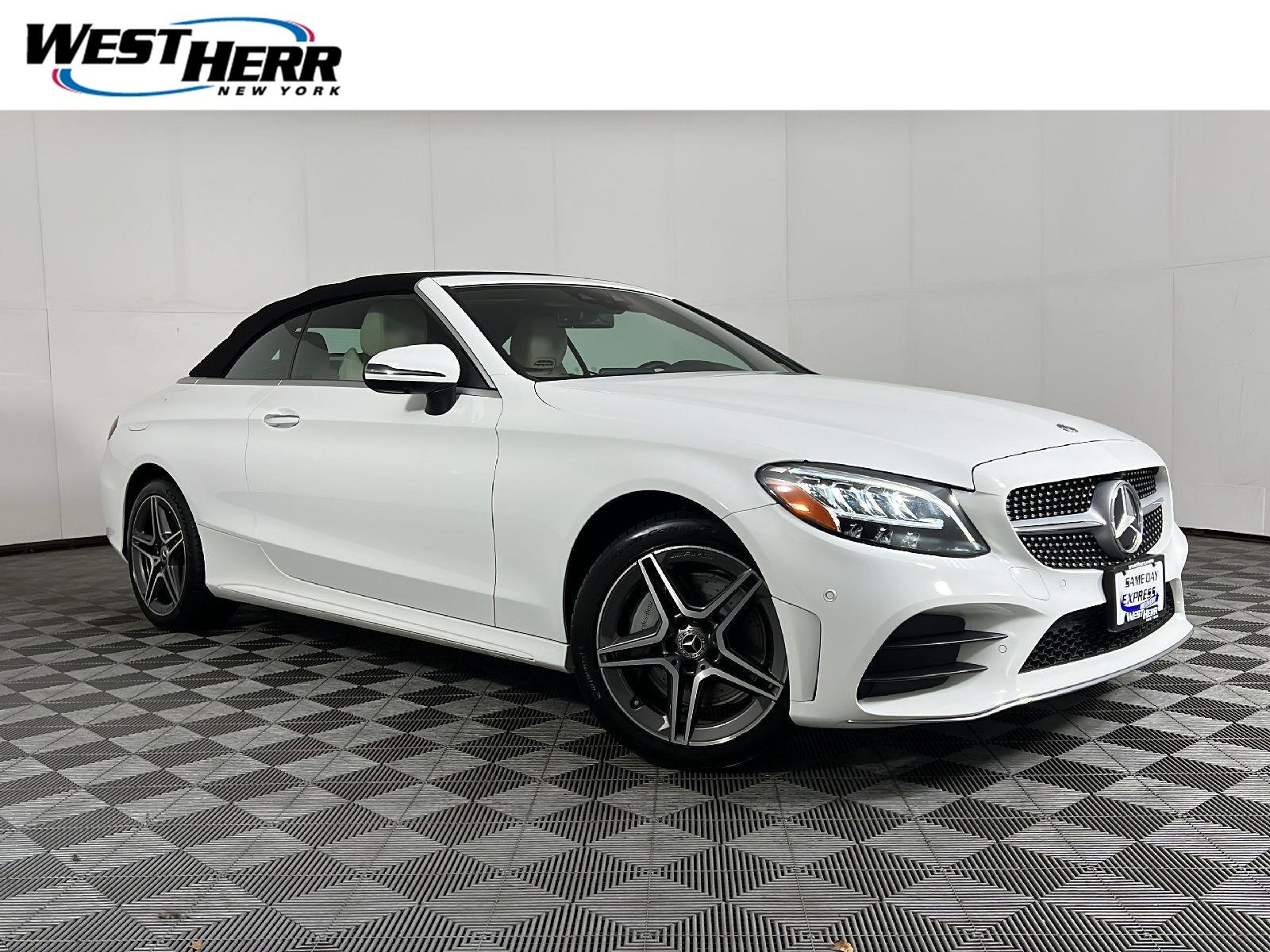 Used 2020 Polar White Mercedes-Benz C 300 image 1