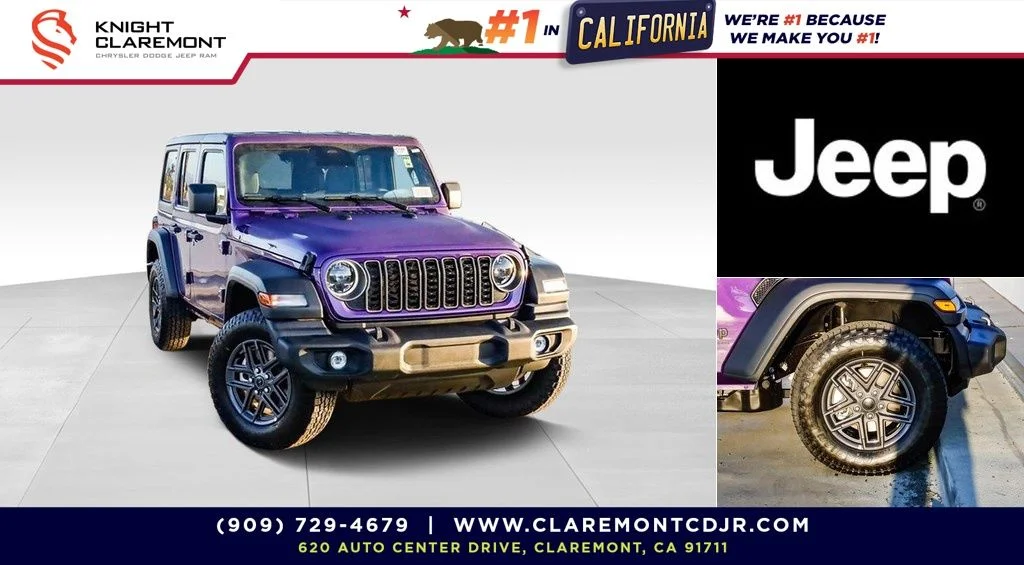 New 2026 Purple Jeep Sport S image 1