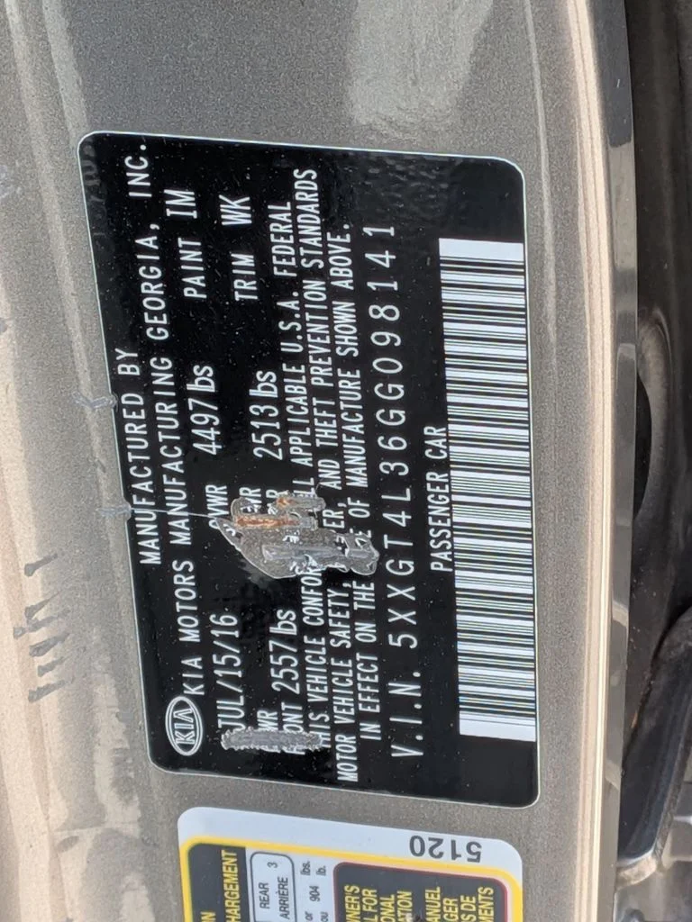 Used 2016 Gray Kia LX image 29