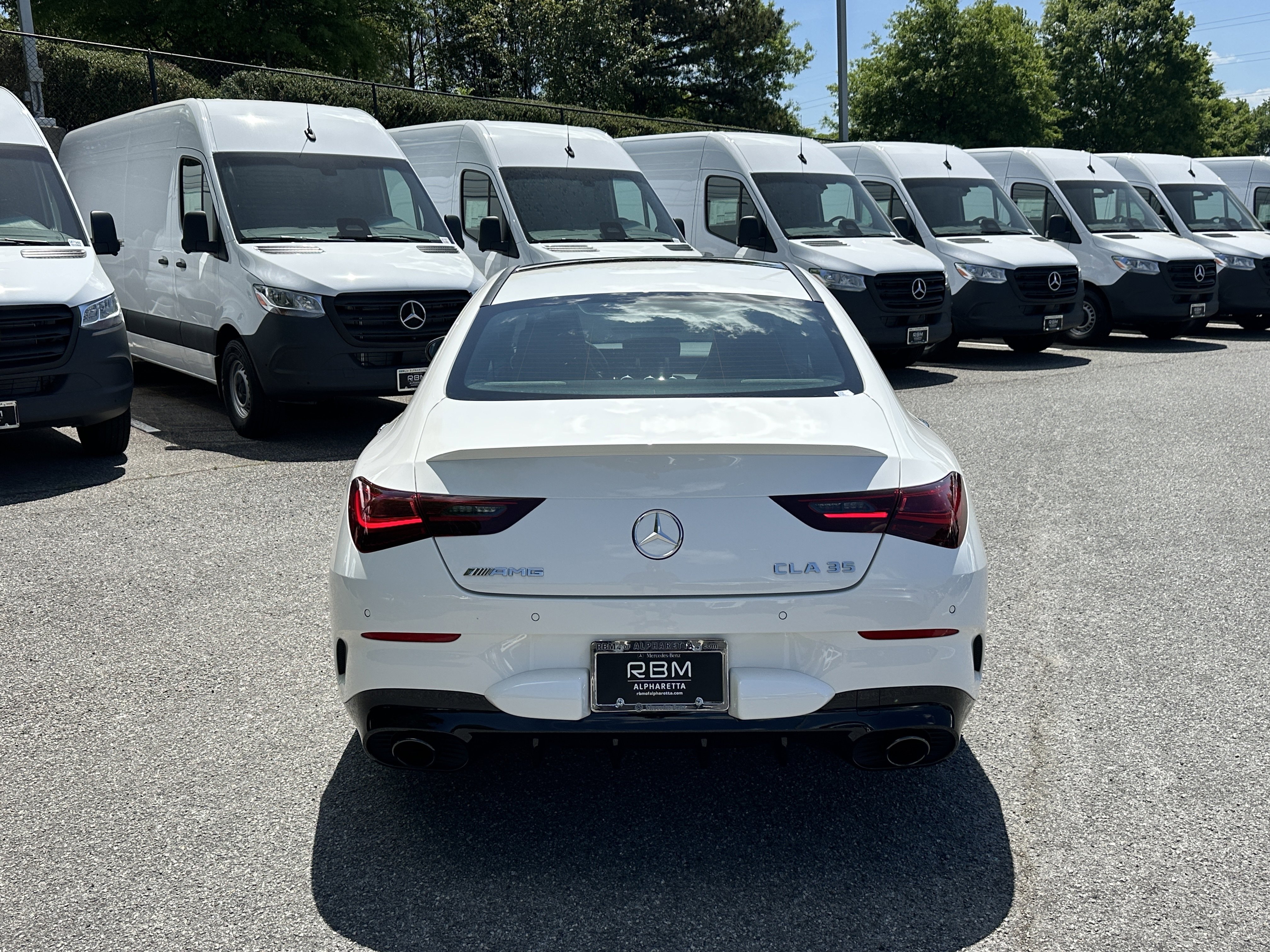 Certified Used 2025 White Mercedes-Benz AMG® CLA 35 image 7
