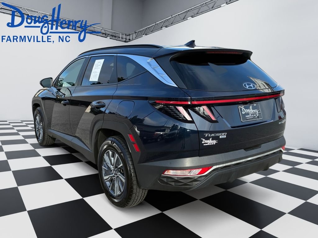 Used 2023 Blue Hyundai Blue image 3