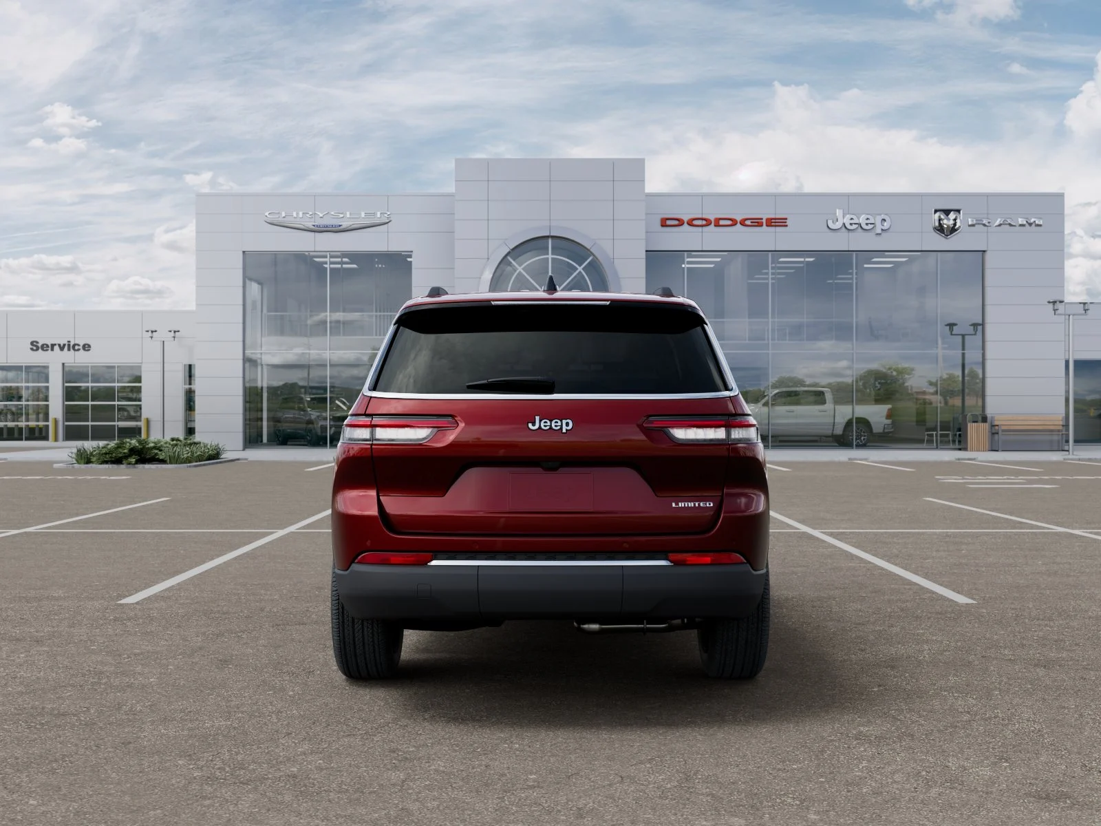 New 2026 Velvet Red Pearl-Coat Exterior Paint Jeep Limited image 30