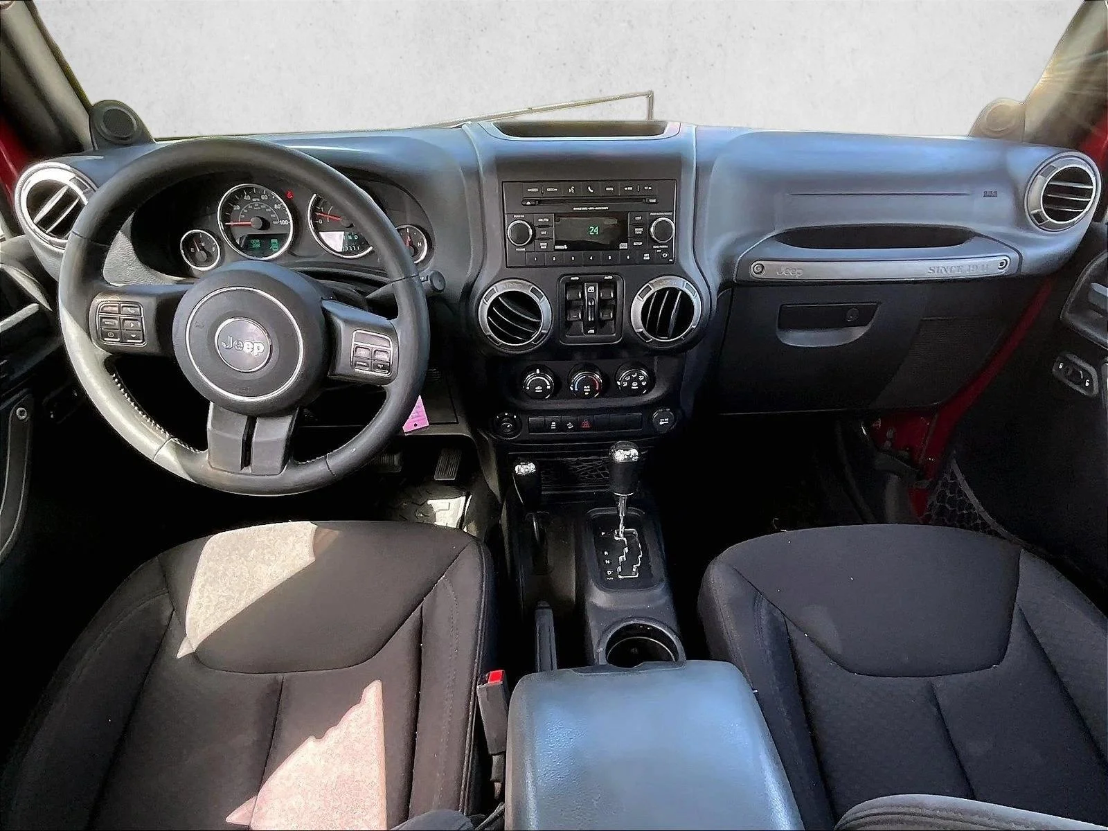 Used 2013 Deep Cherry Red Crystal Pearl Jeep Sport image 16