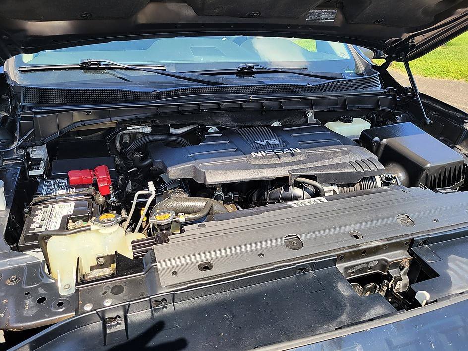 Used 2021 Super Black Nissan SV image 17