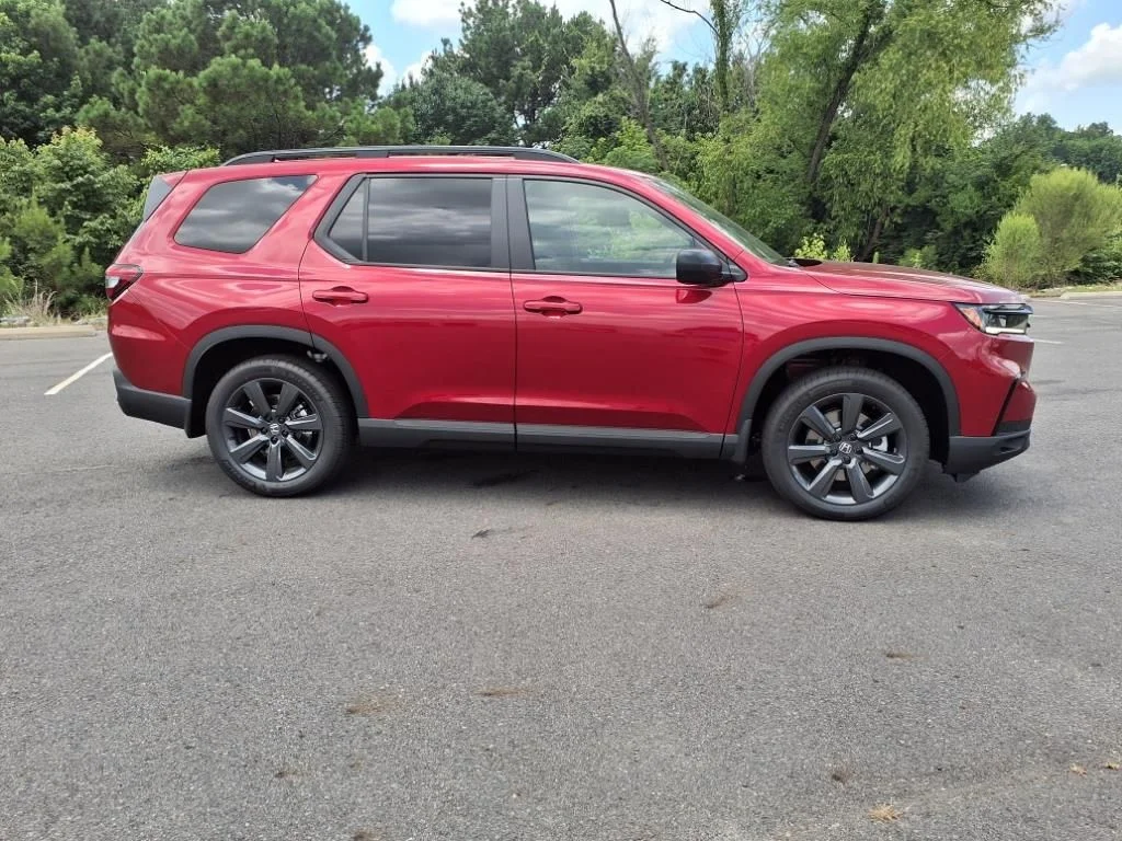Used 2025 Radiant Red Honda Sport image 2