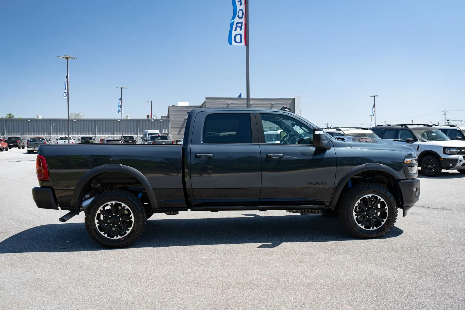 New 2026 Forged Blue Metallic Exterior Paint RAM Rebel image 11