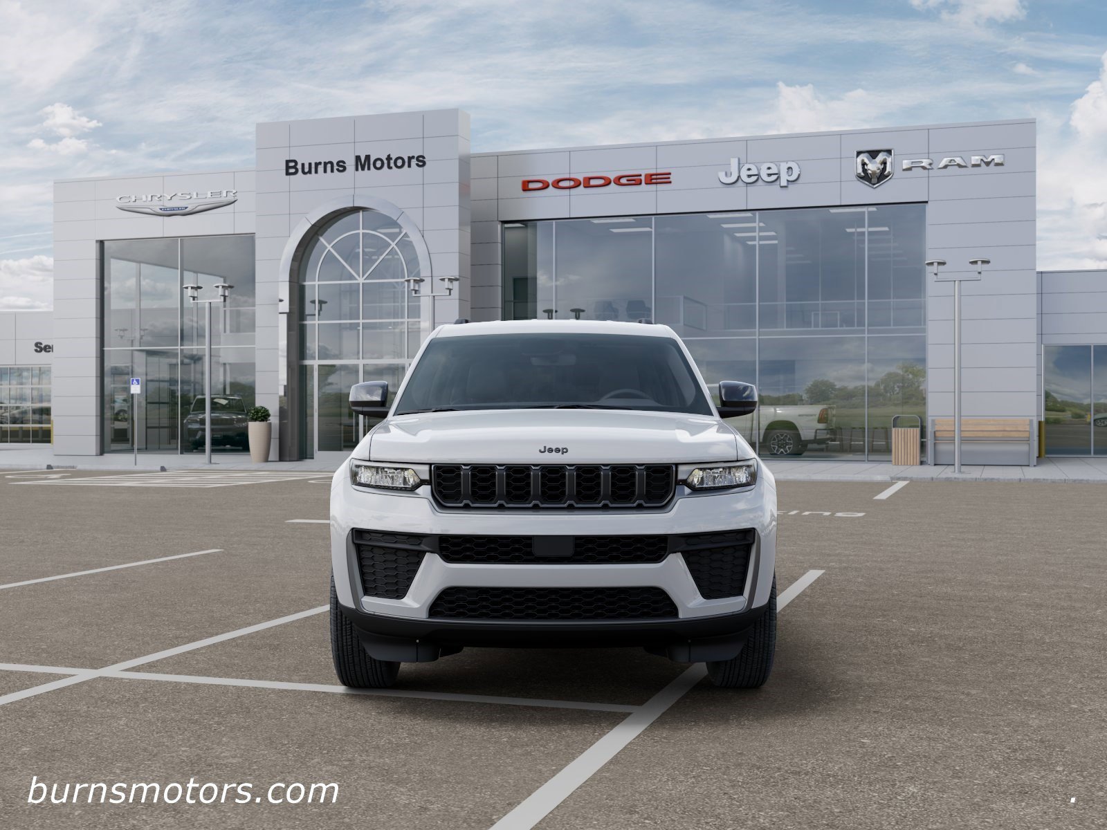 New 2026 Bright White Clear-Coat Exterior Paint Jeep Laredo Altitude image 6