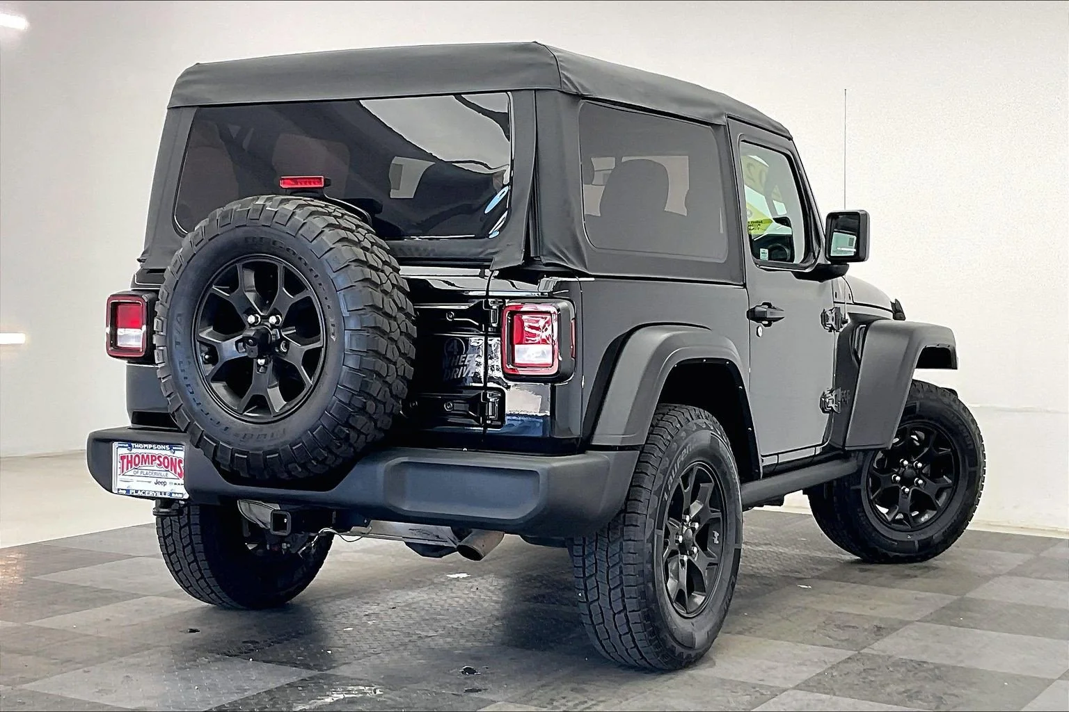 Used 2022 Black Clearcoat Jeep Willys image 13