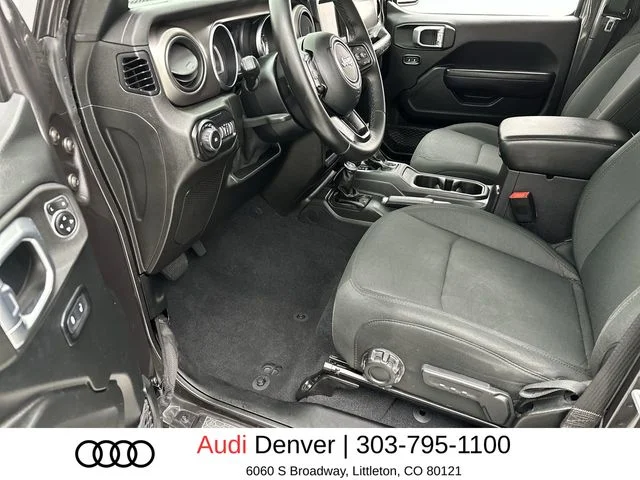 Used 2020 Gray Jeep Unlimited Sport image 11