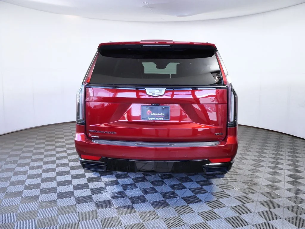 Used 2021 Red Cadillac Sport Platinum image 7
