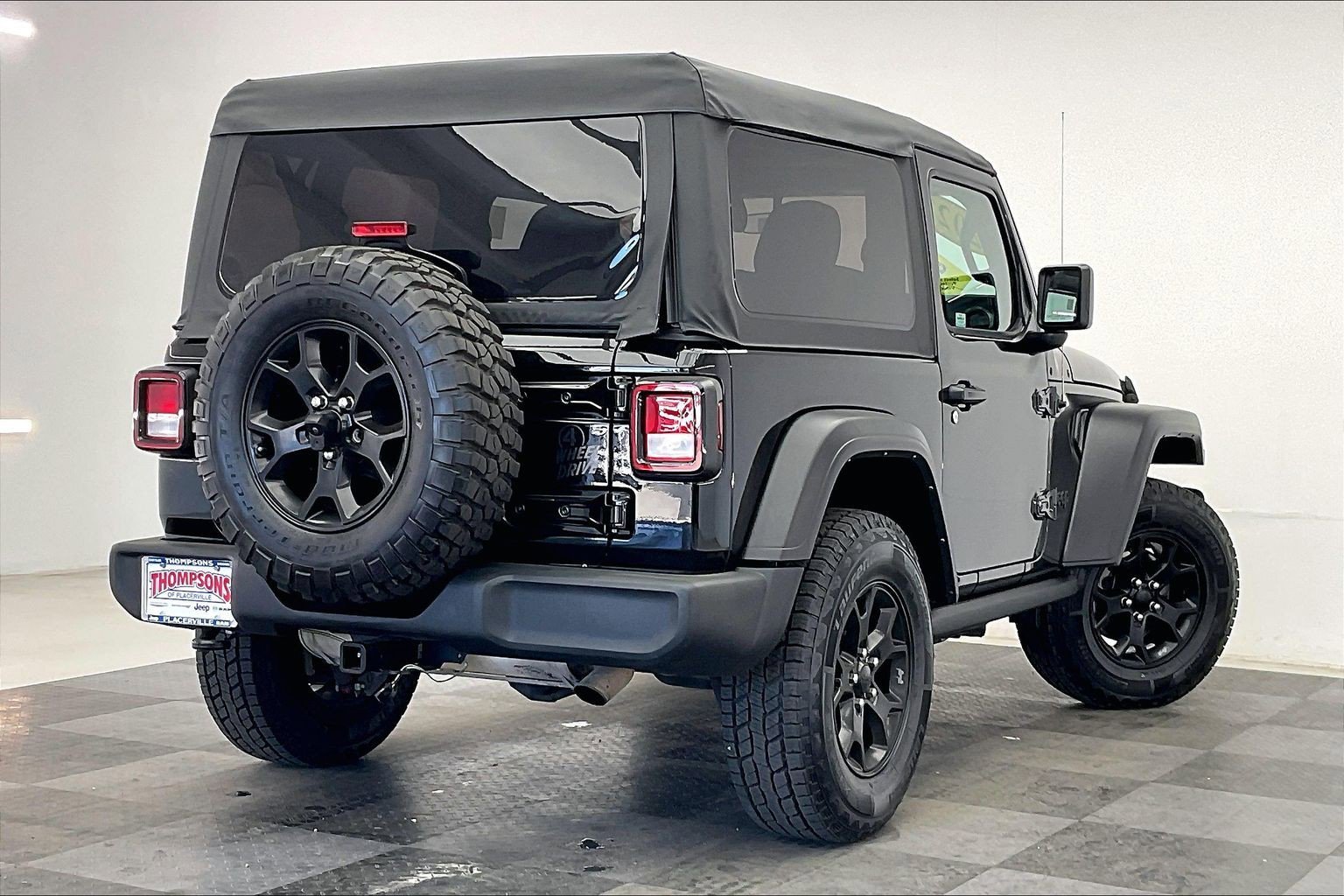 Used 2022 Black Clearcoat Jeep Willys image 13