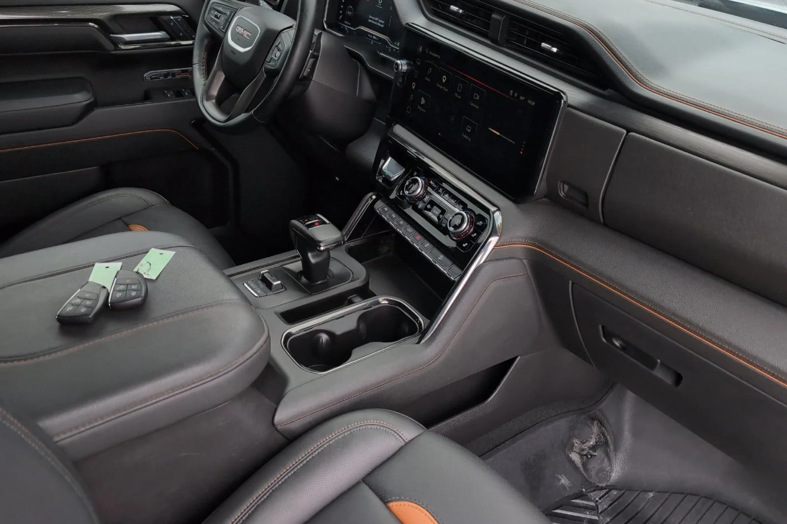Used 2024 Thunderstorm Gray GMC AT4 image 16