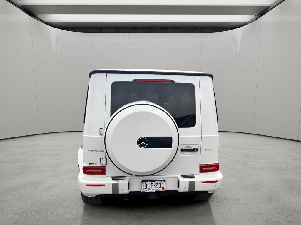 Used 2022 MANUFAKTUR Moonlight White Metallic Mercedes-Benz G63 AMG® image 5